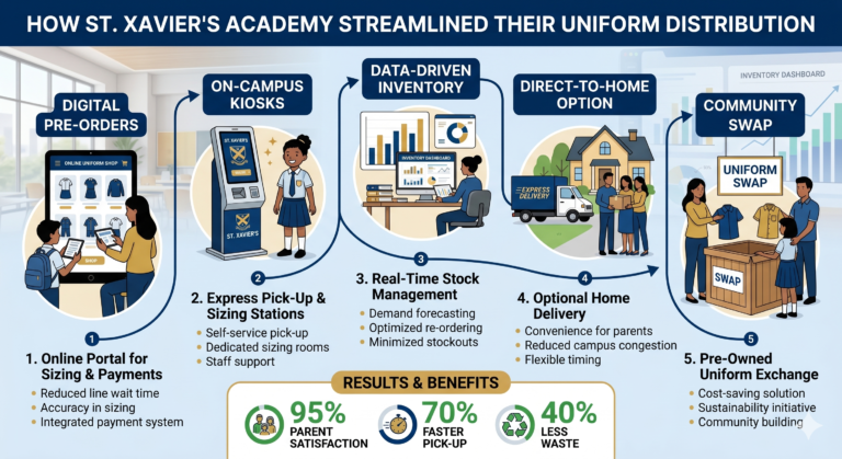 How St. Xavier’s Academy Streamlined Their Uniform Distribution